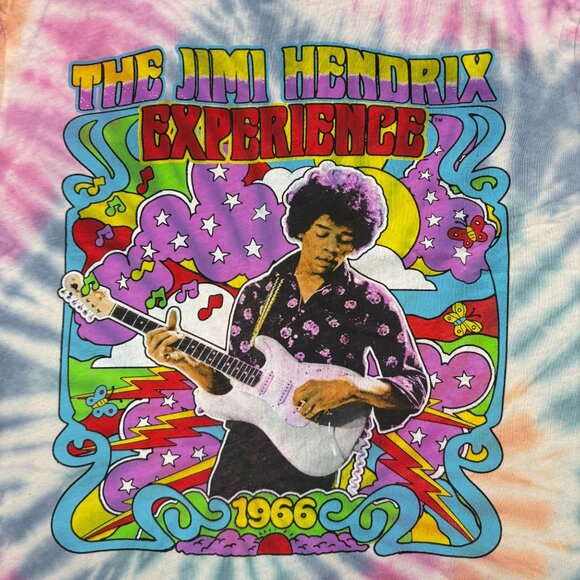 Jimi Hendrix tie-dye T-shirt in size Medium - Picture 2 of 4
